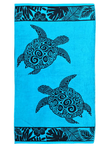 Le Comptoir de la Plage Strandtuch ''Lagao'' in Hellblau - (L)170 x (B)90 cm
