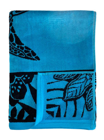 Le Comptoir de la Plage Strandtuch ''Lagao'' in Hellblau - (L)170 x (B)90 cm
