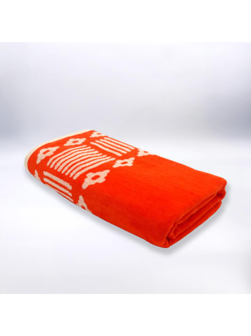 Le Comptoir de la Plage Strandlaken "Oranza" oranje - (L)170 x (B)90 cm