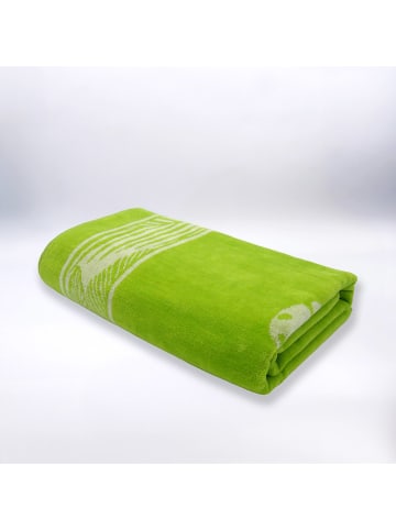 Le Comptoir de la Plage Strandtuch ''Cosmo'' in Grün - (L)170 x (B)90 cm