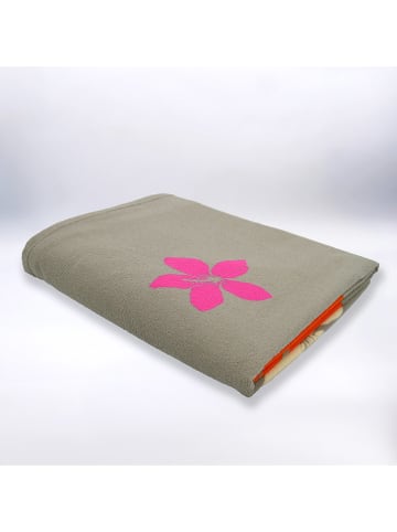 Le Comptoir de la Plage Mikrofaser-Strandtuch ''Tavira'' in Beige/ Bunt - (L)170 x (B)140 cm