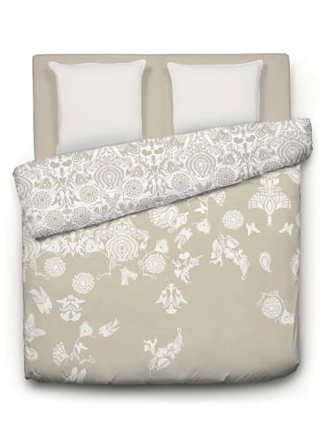 CXL by Christian Lacroix Satin-Bettwäsche-Set in Beige/ Creme