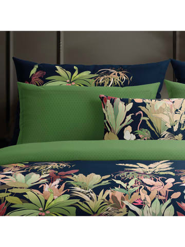 CXL by Christian Lacroix Satijnen beddengoedset donkerblauw/groen