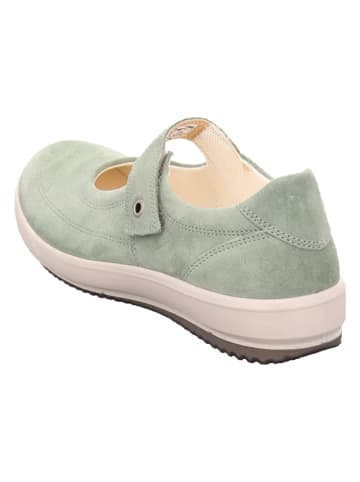 Legero Leder-Spangenballerinas "Tanaro 5.0" in Grün