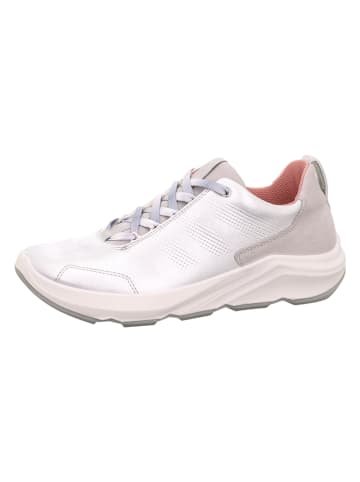 Legero Skórzane sneakersy "Bliss" w kolorze srebrnym
