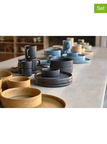 Villa Collection 2-delige set: dinerborden "Fjord" blauw - Ø 26,5 cm