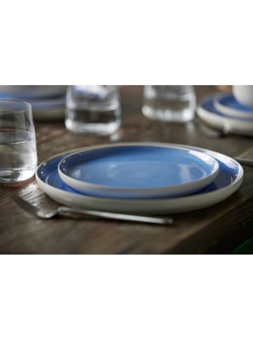 Studio Round 6-delige set: lunchborden "North" lichtblauw - Ø 21 cm