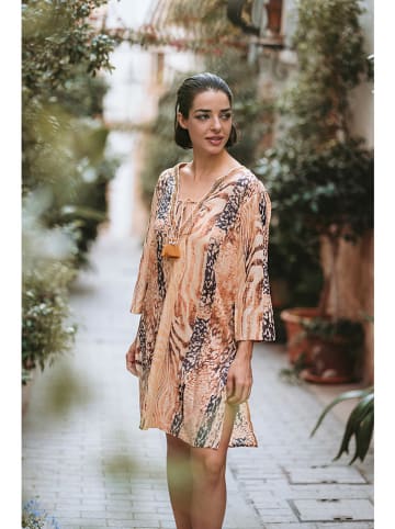Isla Bonita by SIGRIS Kaftan in Hellbraun