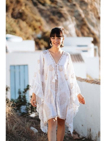 Isla Bonita by SIGRIS Kaftan in Weiß