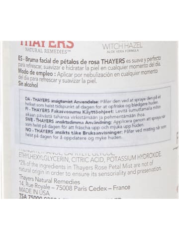 Thayers Tonik do twarzy "Rose" - 237 ml