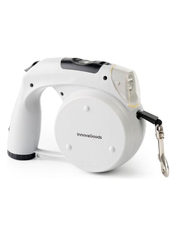 InnovaGoods 6in1-Hundeleine in Hellgrau/ Schwarz - (L)18 cm