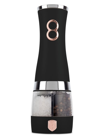 Berlinger Haus 2in1-Gewürzmühle in Schwarz/ Roségold