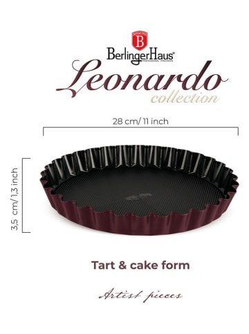 Berlinger Haus Taartvorm bordeaux - Ø 26.8 cm