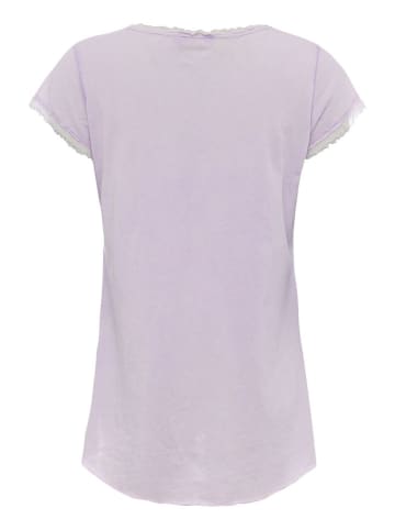 Zwillingsherz Shirt in Lila