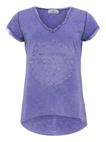Zwillingsherz Shirt in Blau