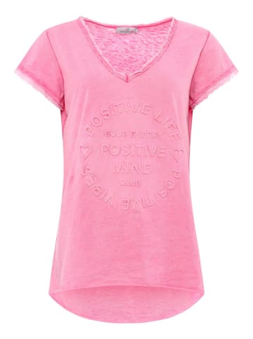 Zwillingsherz Shirt in Rosa