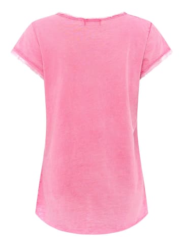 Zwillingsherz Shirt in Rosa