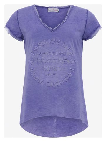 Zwillingsherz Shirt in Lila