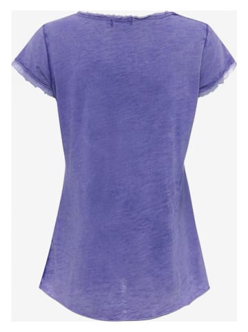 Zwillingsherz Shirt in Lila