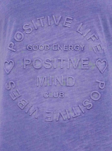 Zwillingsherz Shirt in Lila