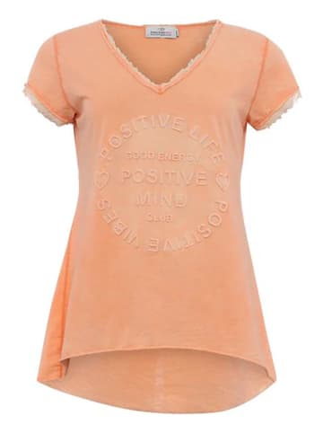 Zwillingsherz Shirt in Orange