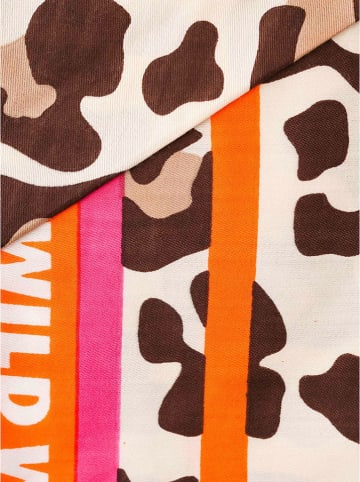 Zwillingsherz Chusta trójkątna ze wzorem - 200 x 100 cm
