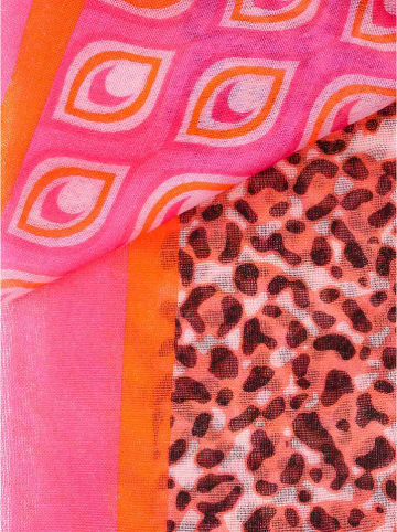 Zwillingsherz Doek "Raute Leo" roze - (L)200 x (B)100 cm