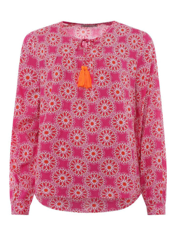 Zwillingsherz Bluse "Mandala" in Pink