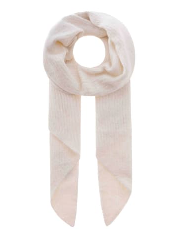 Zwillingsherz Schal in Beige - (L)185 x (B)110 cm