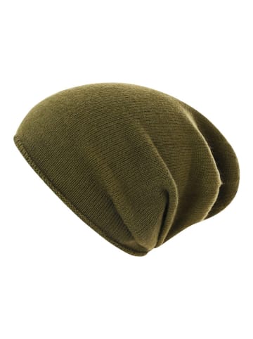 Zwillingsherz Beanie in Khaki