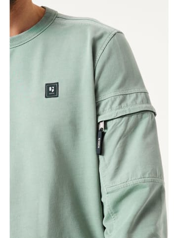 Garcia Sweatshirt in Hellgrün