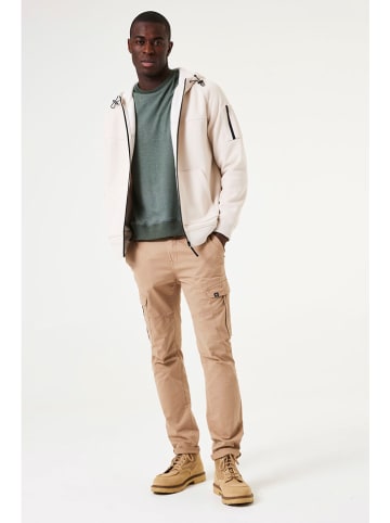 Garcia Sweatjacke in Creme
