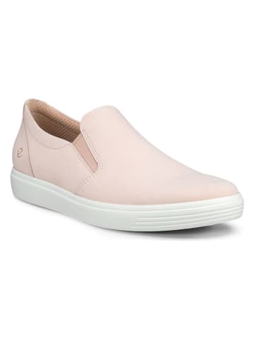 Ecco Leder-Slipper "Classic" in Rosa
