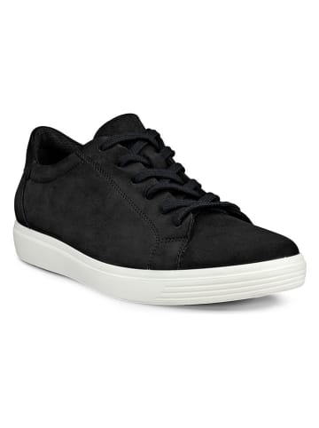 Ecco Leder-Sneakers "Classic" in Schwarz