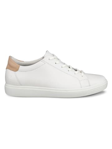 Ecco Leder-Sneakers "Classic" in Weiß