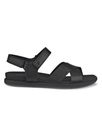 Ecco Leder-Sandalen "Damara" in Schwarz