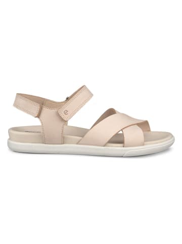 Ecco Leder-Sandalen "Damara" in Beige