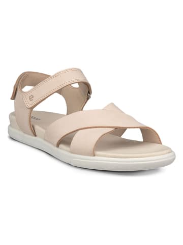 Ecco Leren sandalen "Damara" beige