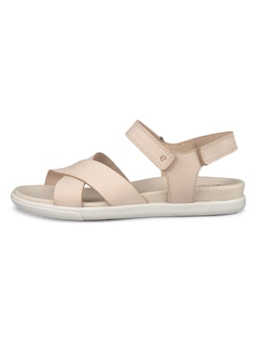 Ecco Leder-Sandalen "Damara" in Beige