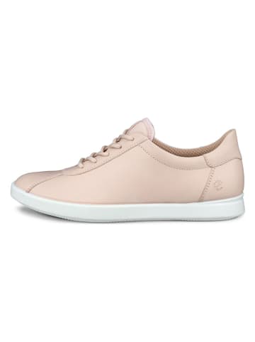 Ecco Leder-Sneakers "Travel" in Rosa
