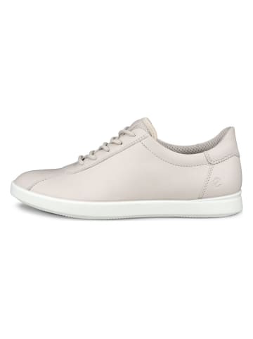 Ecco Leder-Sneakers "Travel" in Creme