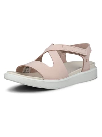 Ecco Leren sandalen "Flowt" lichtroze