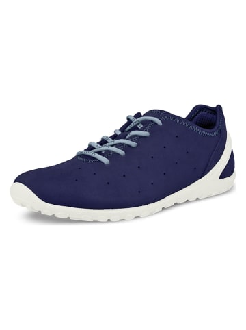 Ecco Skórzane sneakersy "Biom Everyday" w kolorze granatowym