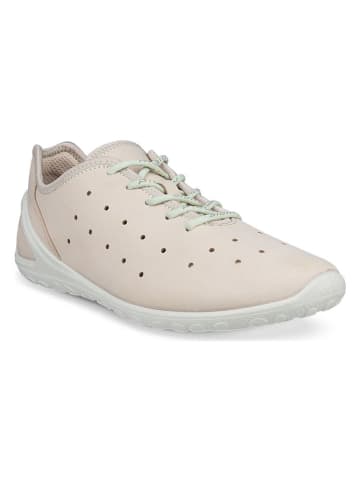 Ecco Skórzane sneakersy "Biom Everyday" w kolorze beżowym