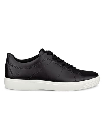 Ecco Leren sneakers "Classic" zwart