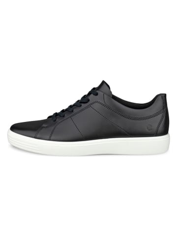 Ecco Skórzane sneakersy "Classic" w kolorze czarnym