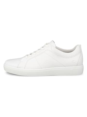 Ecco Leder-Sneakers "Classic" in Weiß
