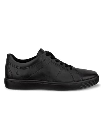 Ecco Leder-Sneakers "Classic" in Schwarz