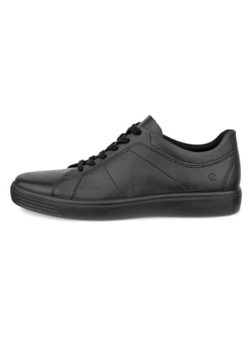 Ecco Skórzane sneakersy "Classic" w kolorze czarnym