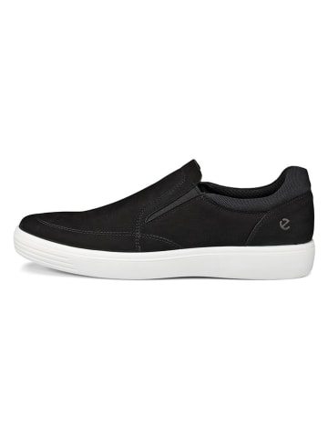 Ecco Leder-Slipper "Classic" in Schwarz